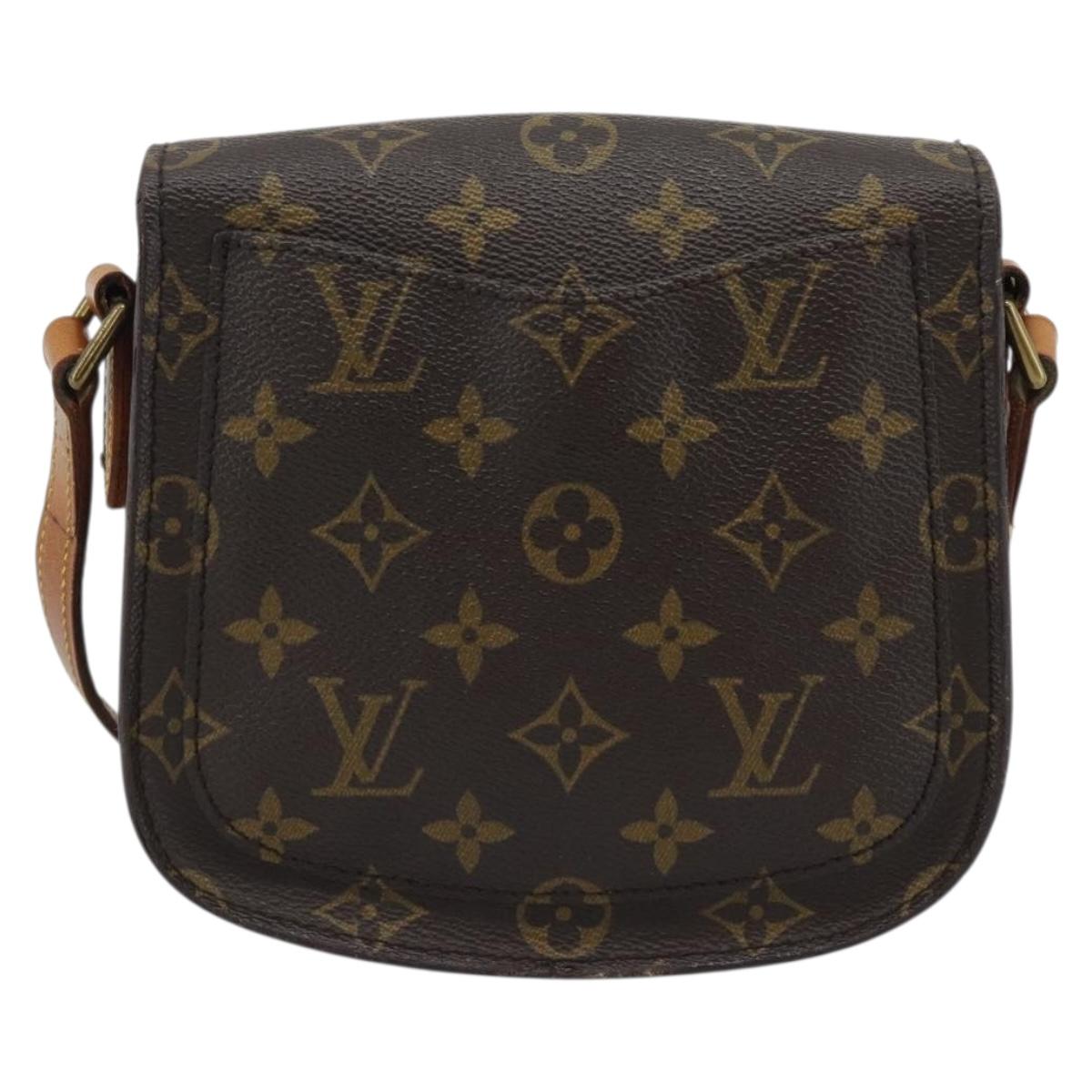 LOUIS VUITTON Monogram Saint Cloud PM Shoulder Bag M51244 LV Auth 190875