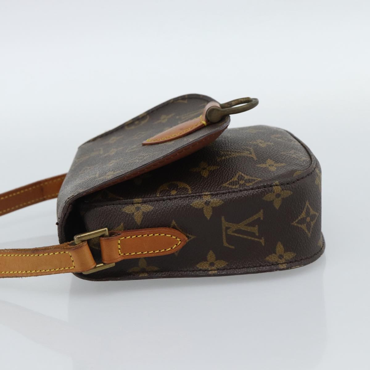 LOUIS VUITTON Monogram Saint Cloud PM Shoulder Bag M51244 LV Auth 190875