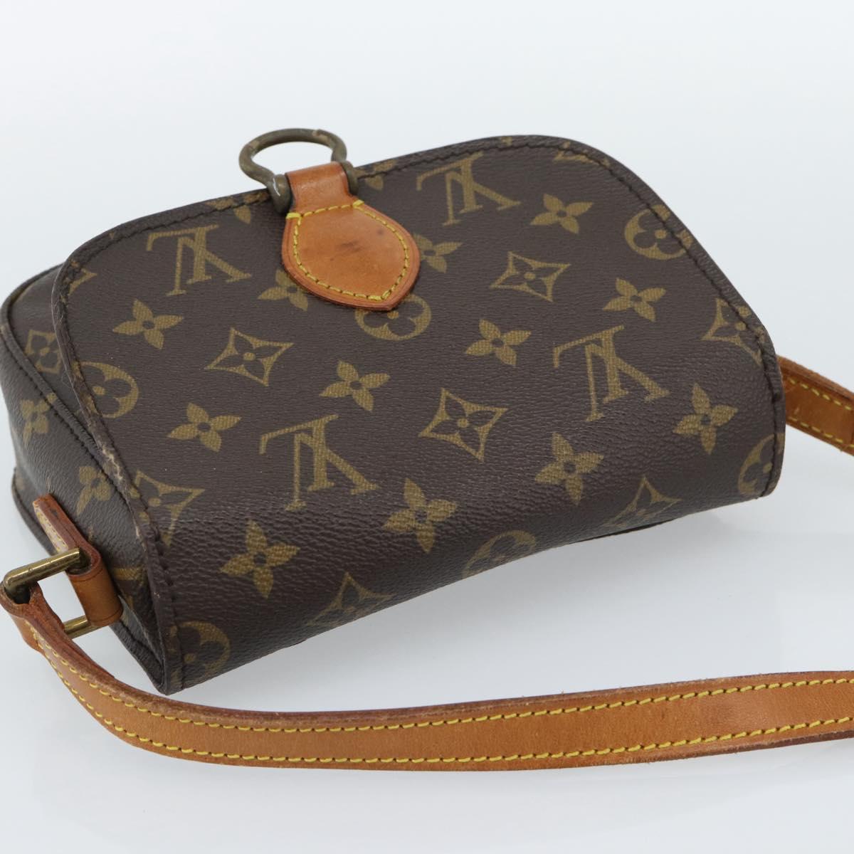 LOUIS VUITTON Monogram Saint Cloud PM Shoulder Bag M51244 LV Auth 190875