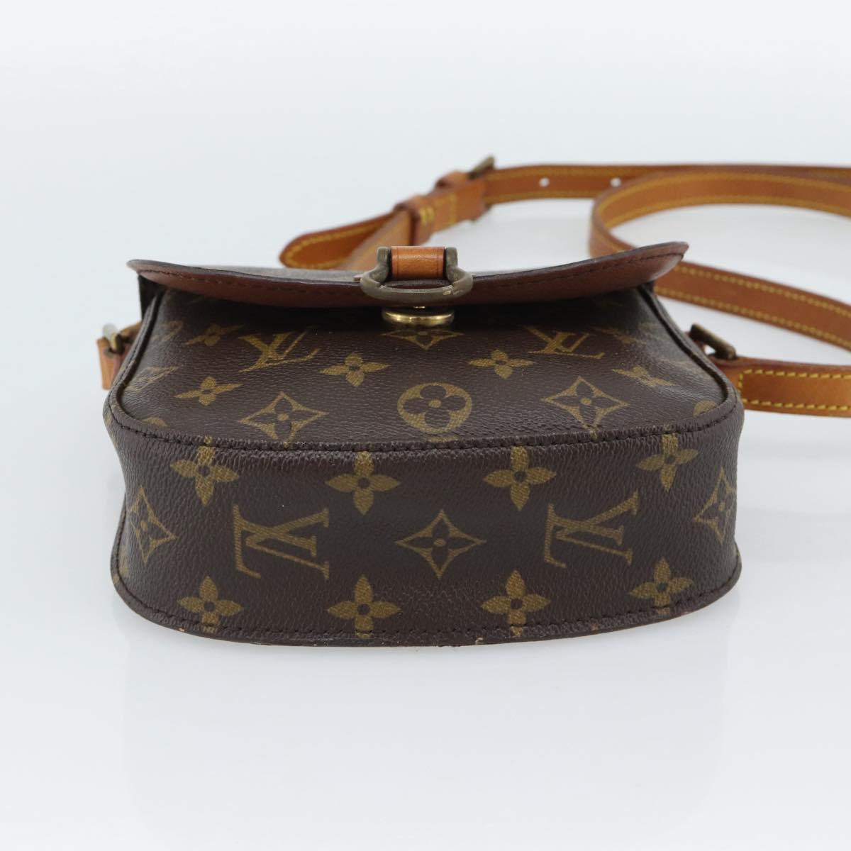 LOUIS VUITTON Monogram Saint Cloud PM Shoulder Bag M51244 LV Auth 190875