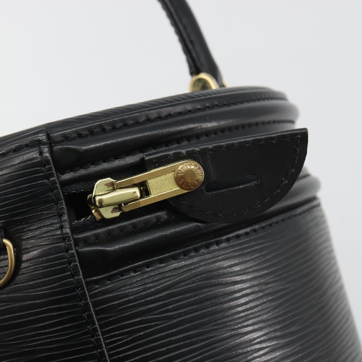 LOUIS VUITTON Epi Cannes Hand Bag Black M48032 LV Auth 190876A
