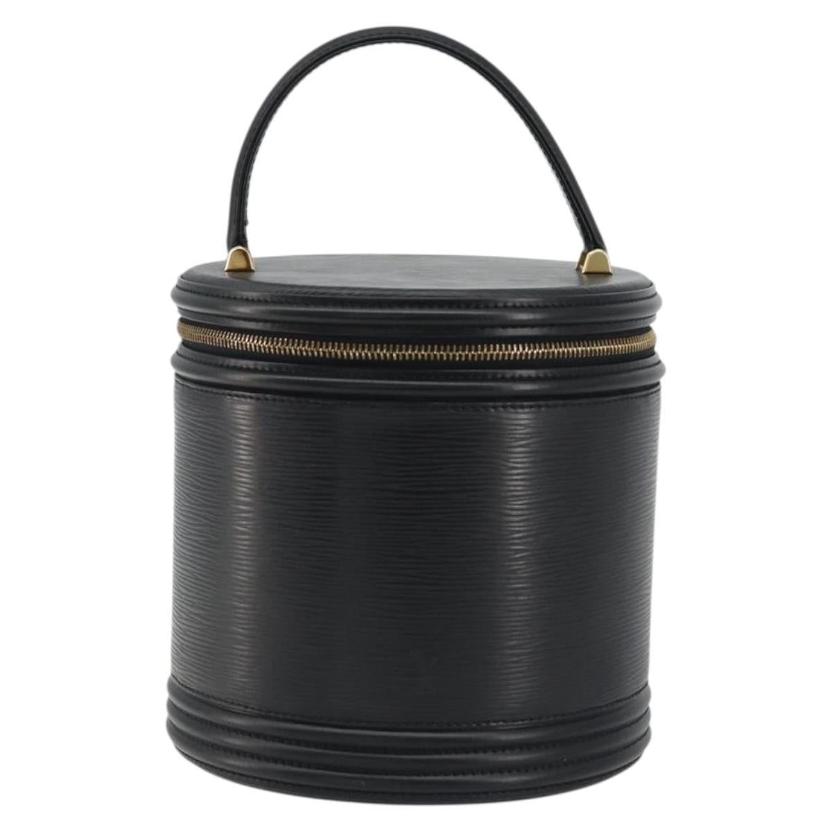 LOUIS VUITTON Epi Cannes Hand Bag Black M48032 LV Auth 190876A