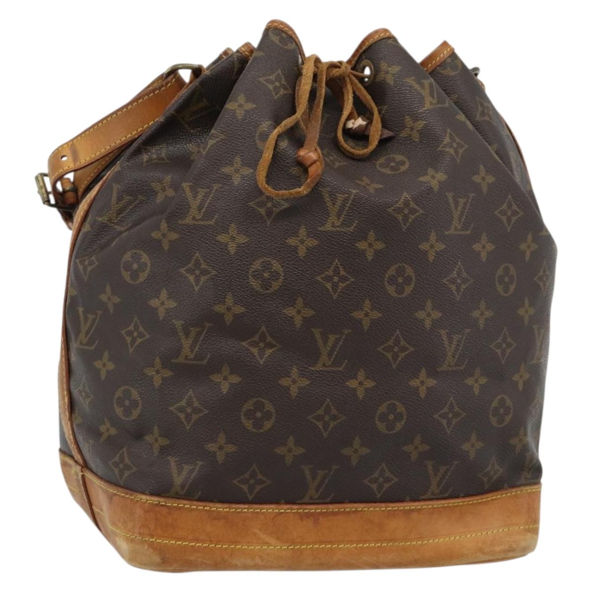 LOUIS VUITTON Monogram Noe Shoulder Bag M42224 LV Auth 190894