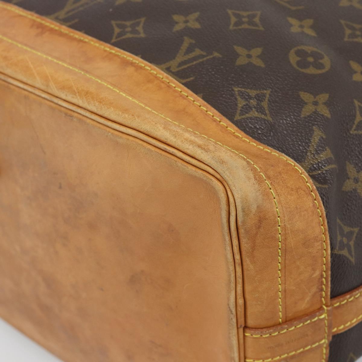 LOUIS VUITTON Monogram Noe Shoulder Bag M42224 LV Auth 190894