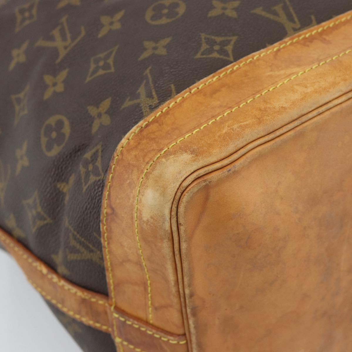 LOUIS VUITTON Monogram Noe Shoulder Bag M42224 LV Auth 190894