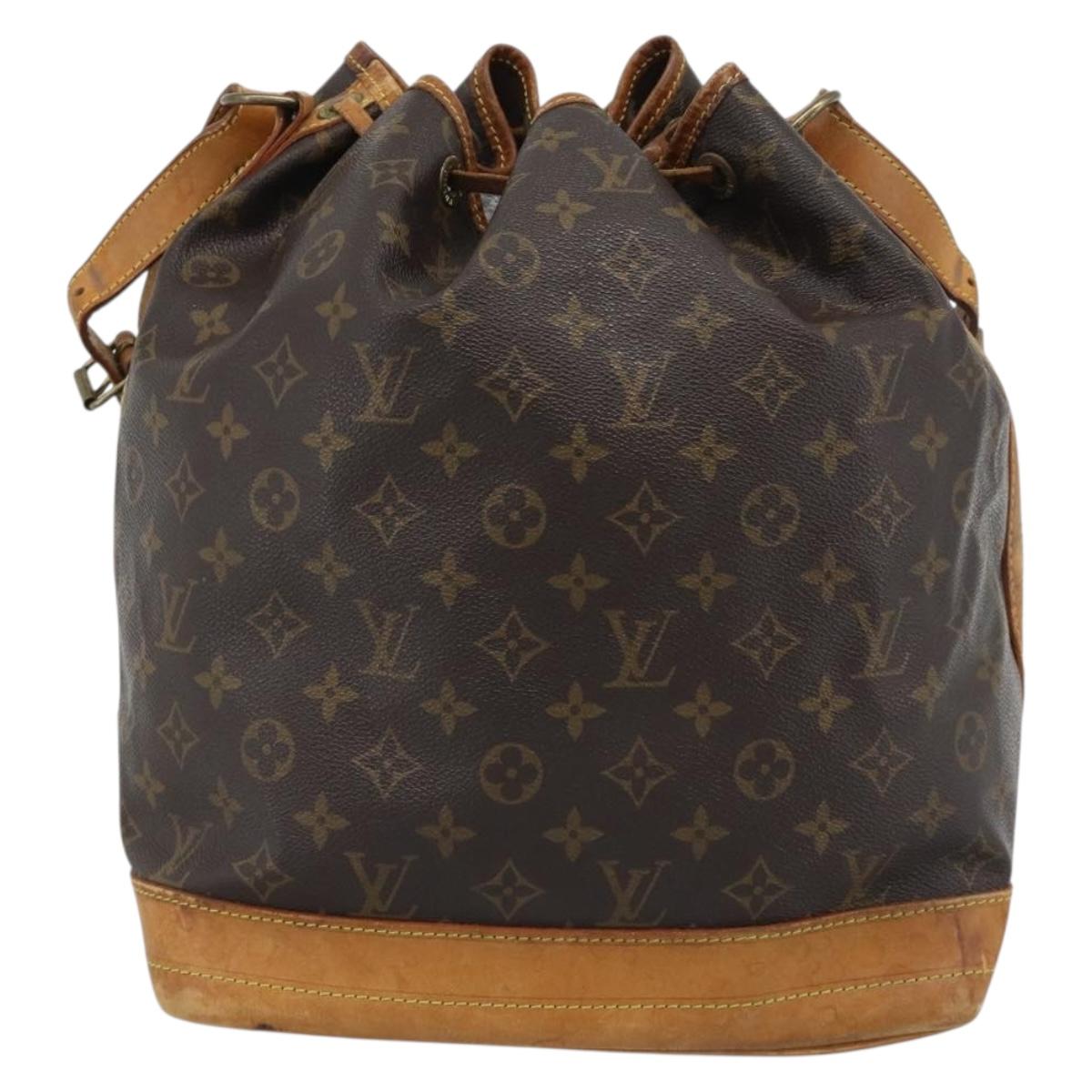 LOUIS VUITTON Monogram Noe Shoulder Bag M42224 LV Auth 190894