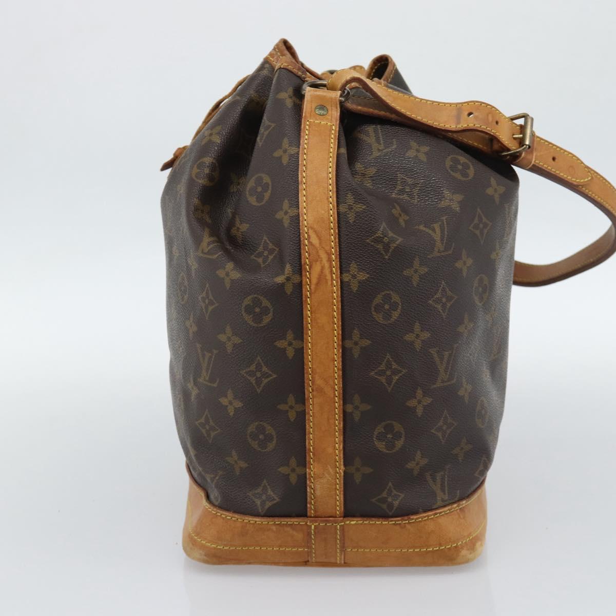 LOUIS VUITTON Monogram Noe Shoulder Bag M42224 LV Auth 190894