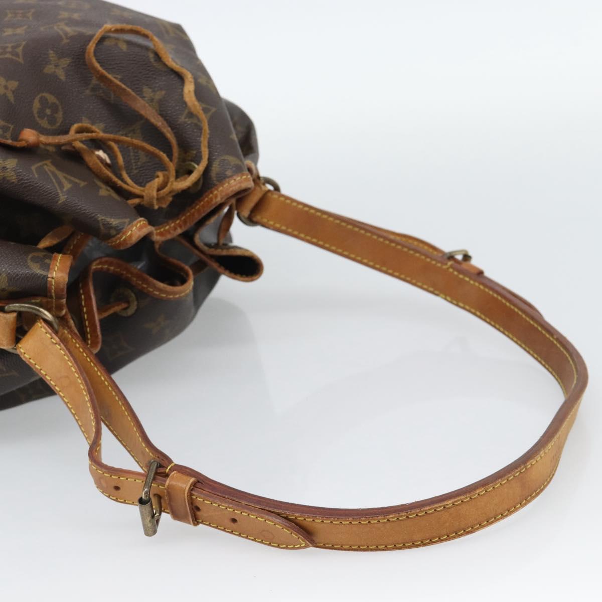 LOUIS VUITTON Monogram Noe Shoulder Bag M42224 LV Auth 190894