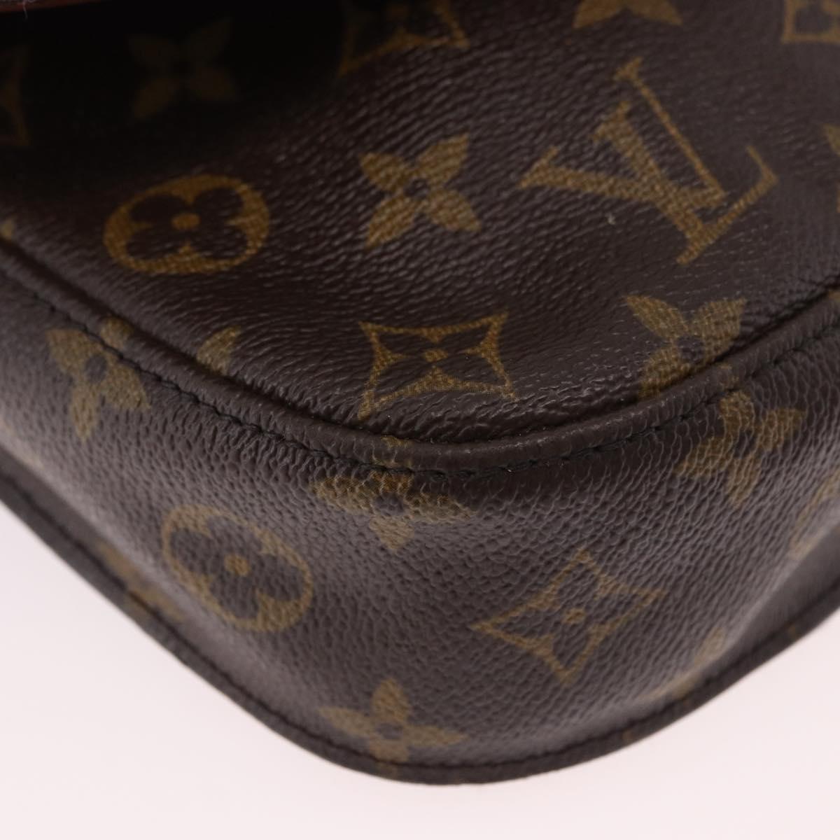 LOUIS VUITTON Monogram Saint Cloud MM Shoulder Bag M51243 LV Auth 190901