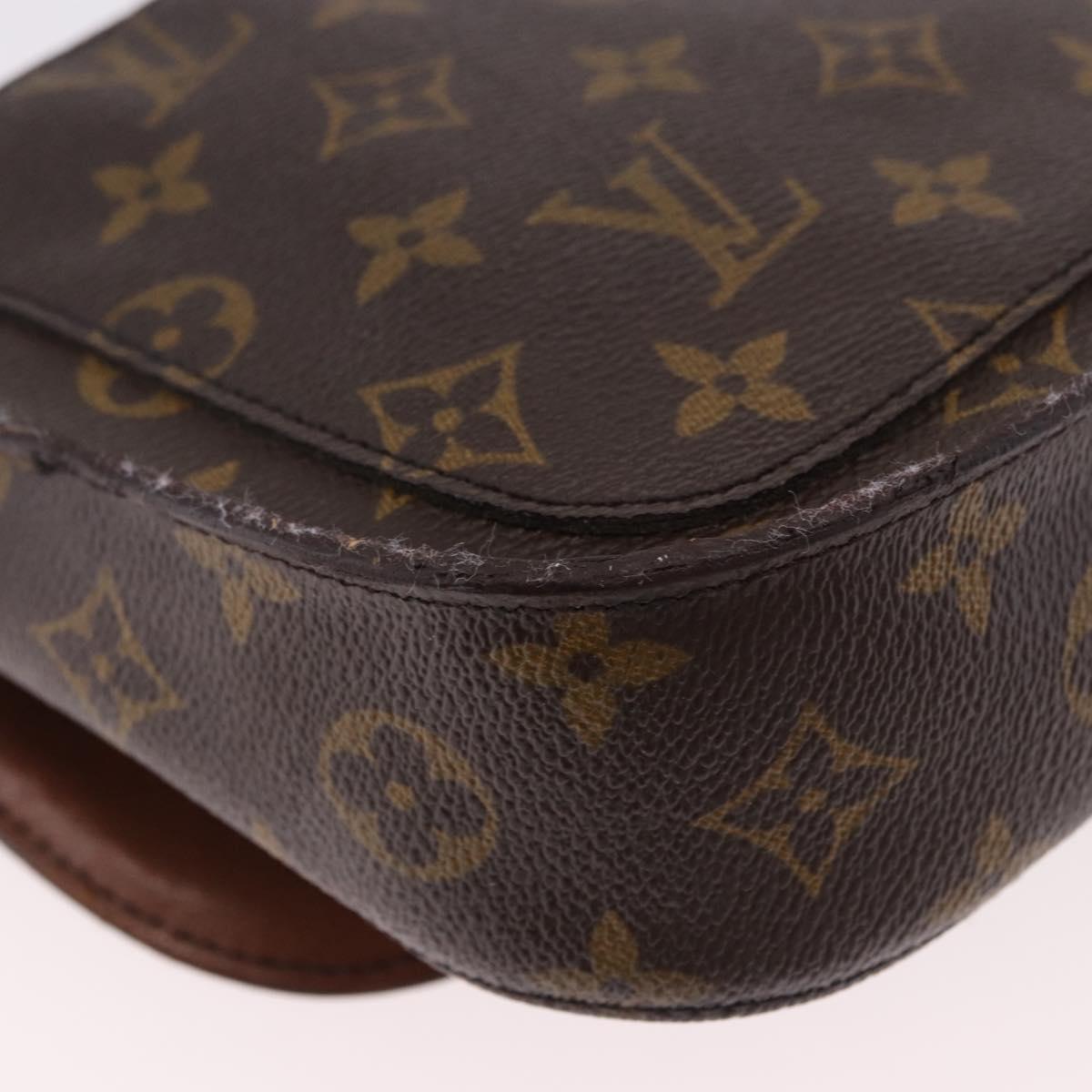 LOUIS VUITTON Monogram Saint Cloud MM Shoulder Bag M51243 LV Auth 190901