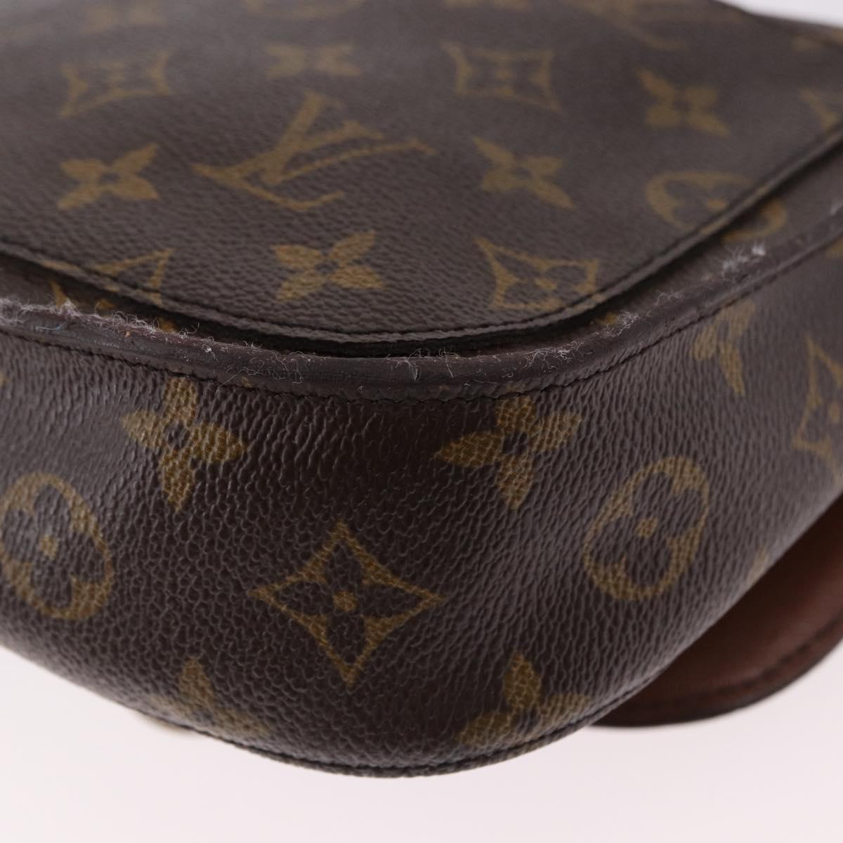 LOUIS VUITTON Monogram Saint Cloud MM Shoulder Bag M51243 LV Auth 190901