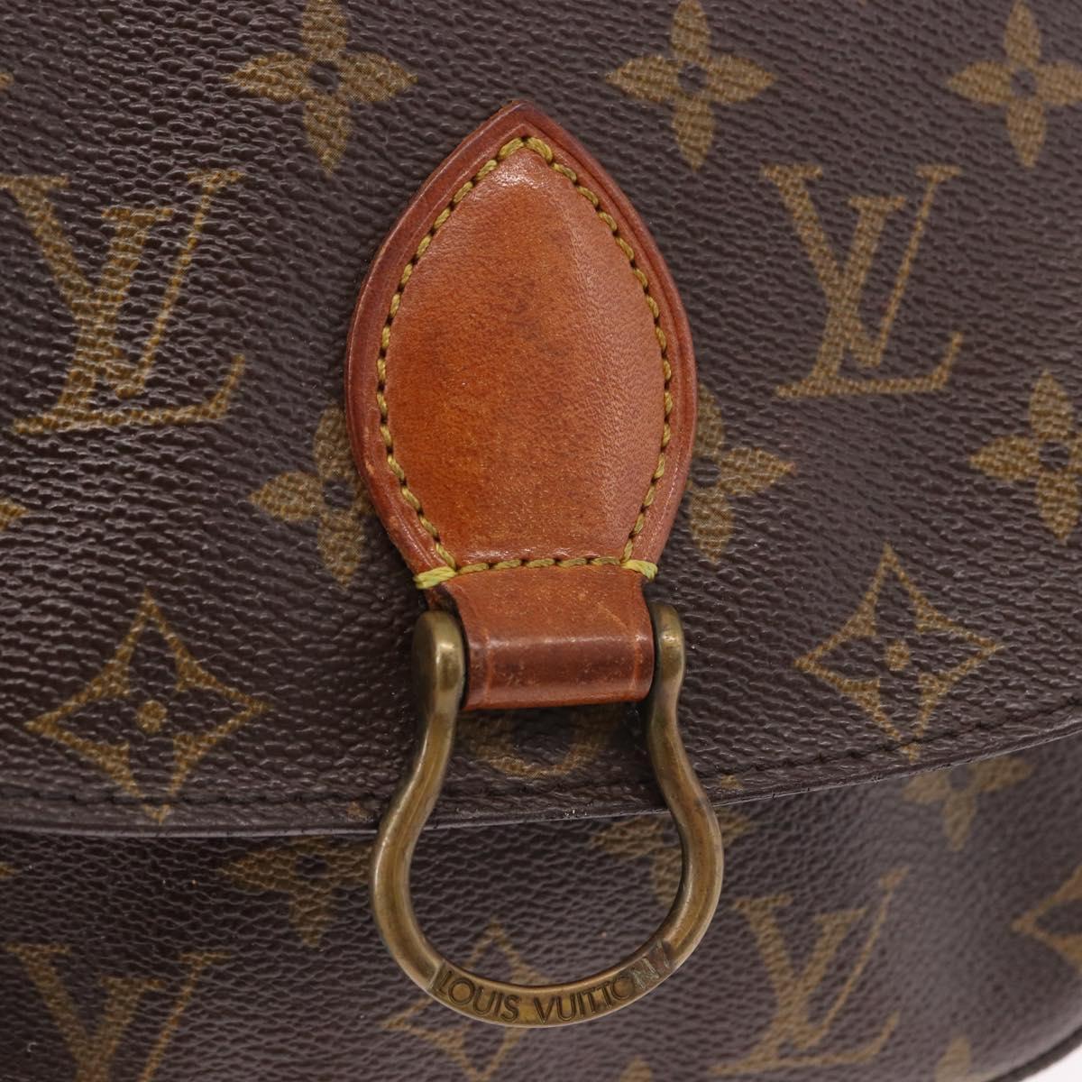 LOUIS VUITTON Monogram Saint Cloud MM Shoulder Bag M51243 LV Auth 190901