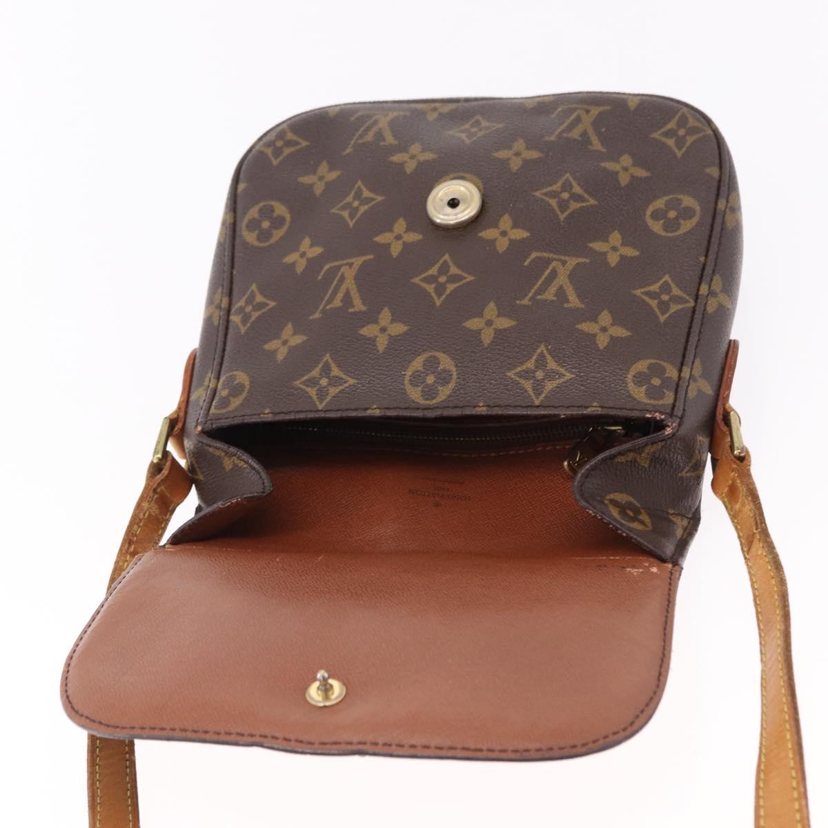 LOUIS VUITTON Monogram Saint Cloud MM Shoulder Bag M51243 LV Auth 190901