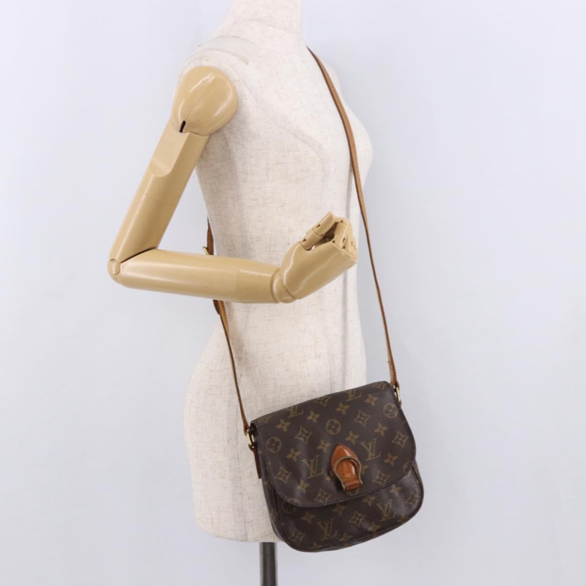 LOUIS VUITTON Monogram Saint Cloud MM Shoulder Bag M51243 LV Auth 190901