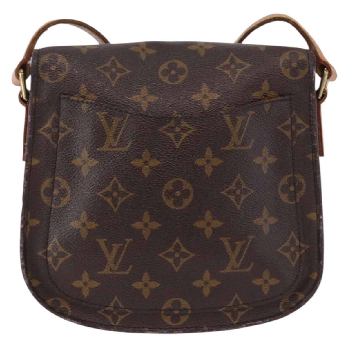 LOUIS VUITTON Monogram Saint Cloud MM Shoulder Bag M51243 LV Auth 190901