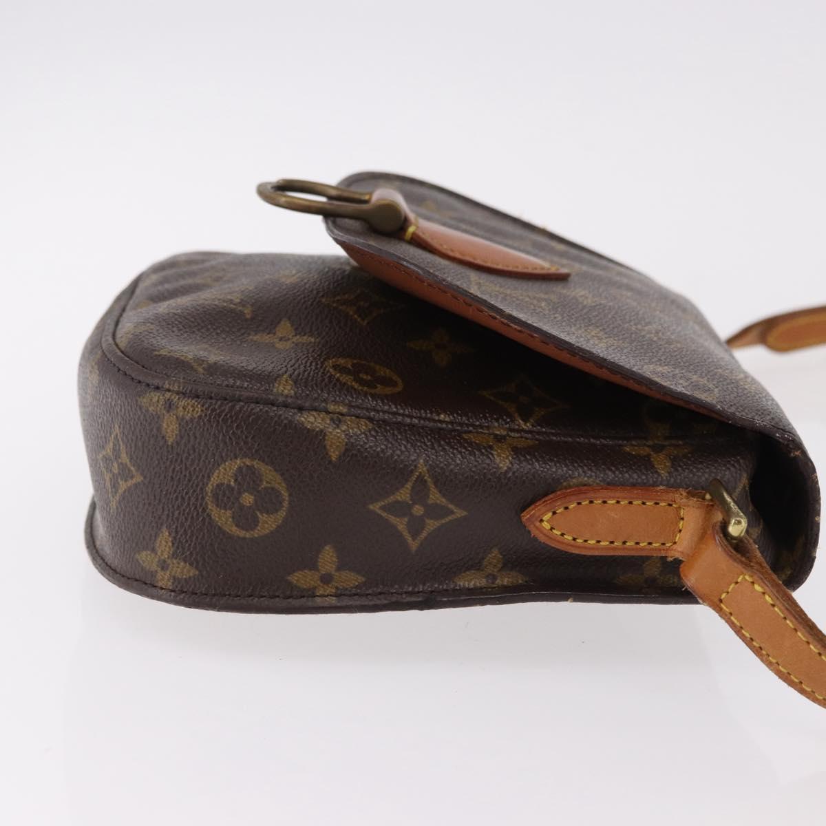 LOUIS VUITTON Monogram Saint Cloud MM Shoulder Bag M51243 LV Auth 190901