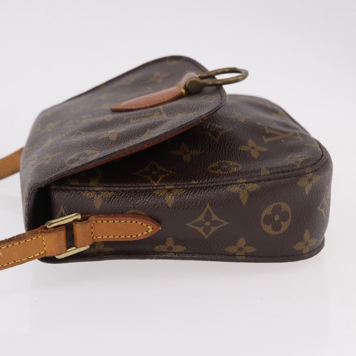 LOUIS VUITTON Monogram Saint Cloud MM Shoulder Bag M51243 LV Auth 190901