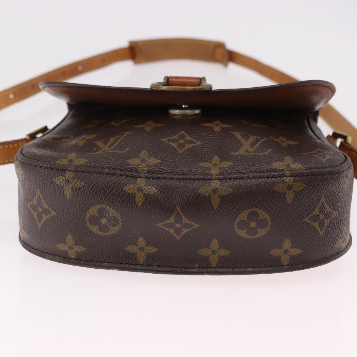 LOUIS VUITTON Monogram Saint Cloud MM Shoulder Bag M51243 LV Auth 190901