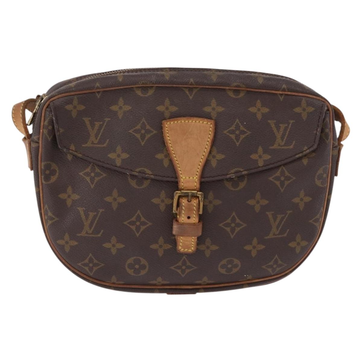 LOUIS VUITTON Monogram Jeune Fille MM Shoulder Bag M51226 LV Auth 190903