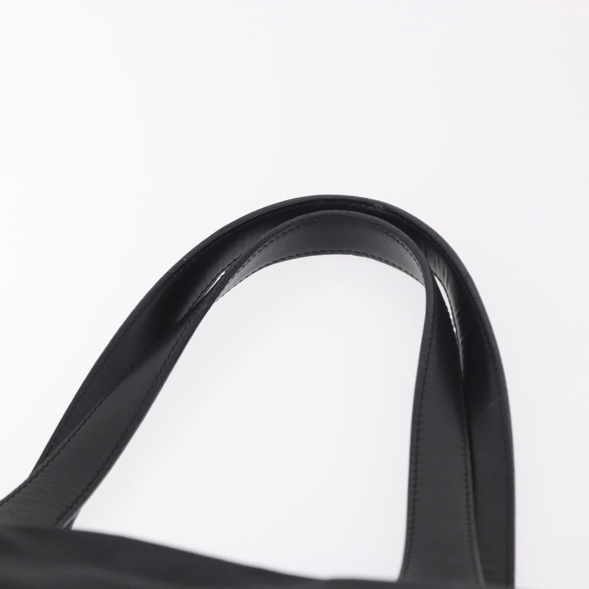 CHANEL New Travel Line Tote Bag Canvas Black Gold CC Auth 190911