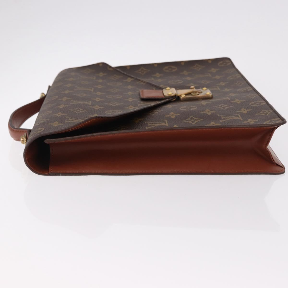 LOUIS VUITTON Monogram Porte Documents Bandouliere Bag M53338 LV Auth 190923