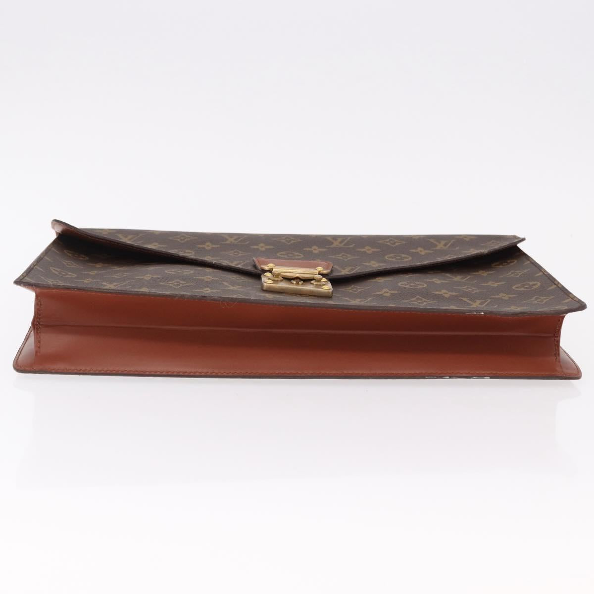 LOUIS VUITTON Monogram Porte Documents Bandouliere Bag M53338 LV Auth 190923