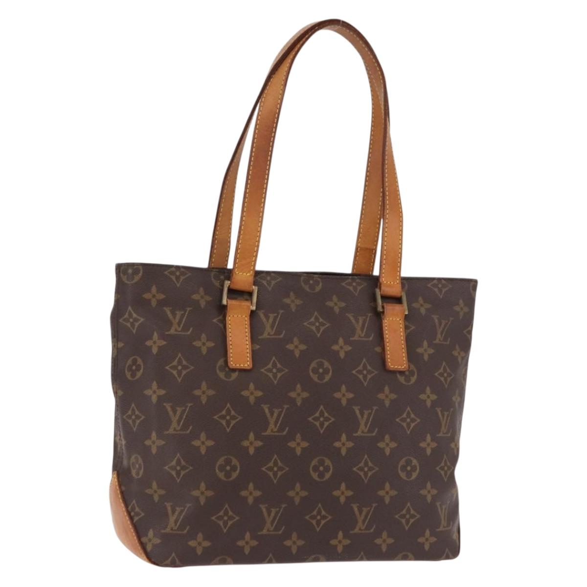 LOUIS VUITTON Monogram Cabas Piano Tote Bag M51148 LV Auth 190927A
