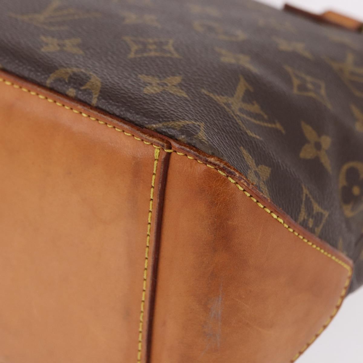 LOUIS VUITTON Monogram Cabas Piano Tote Bag M51148 LV Auth 190927A