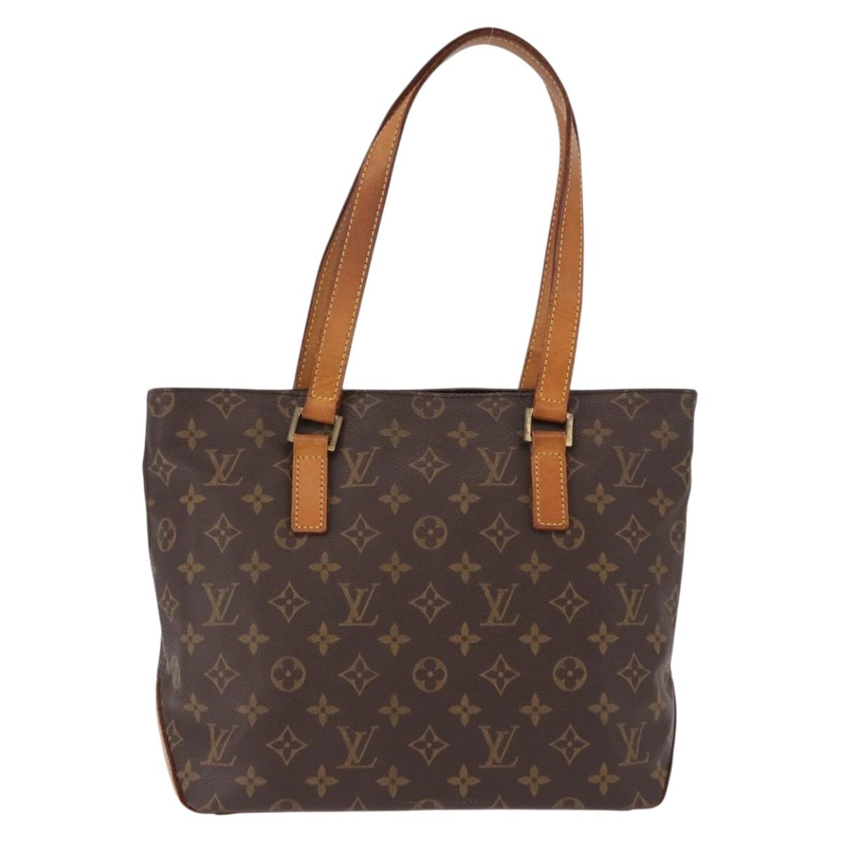 LOUIS VUITTON Monogram Cabas Piano Tote Bag M51148 LV Auth 190927A