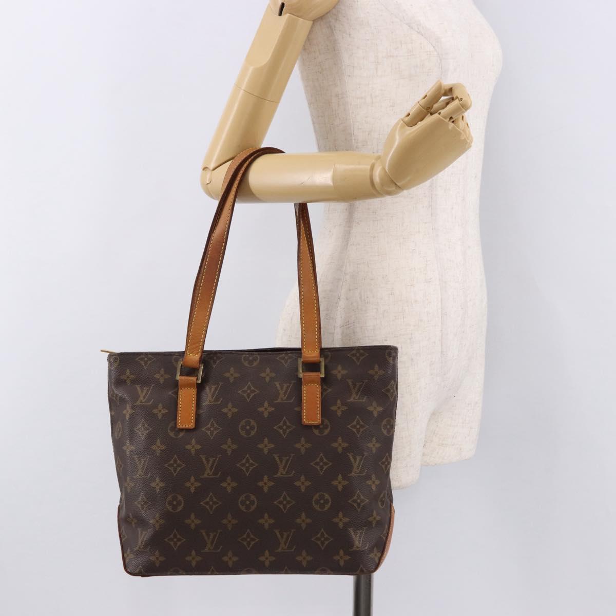 LOUIS VUITTON Monogram Cabas Piano Tote Bag M51148 LV Auth 190927A