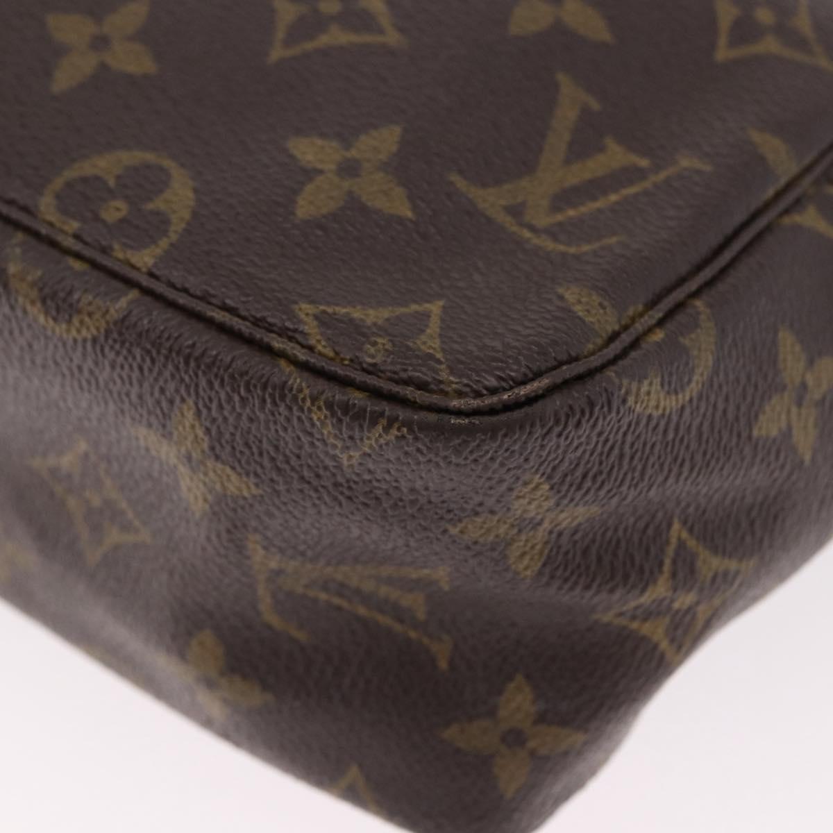 LOUIS VUITTON Monogram Trousse Toilette 28 Clutch Bag M47522 LV Auth 190938