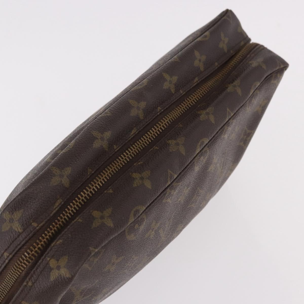 LOUIS VUITTON Monogram Trousse Toilette 28 Clutch Bag M47522 LV Auth 190938