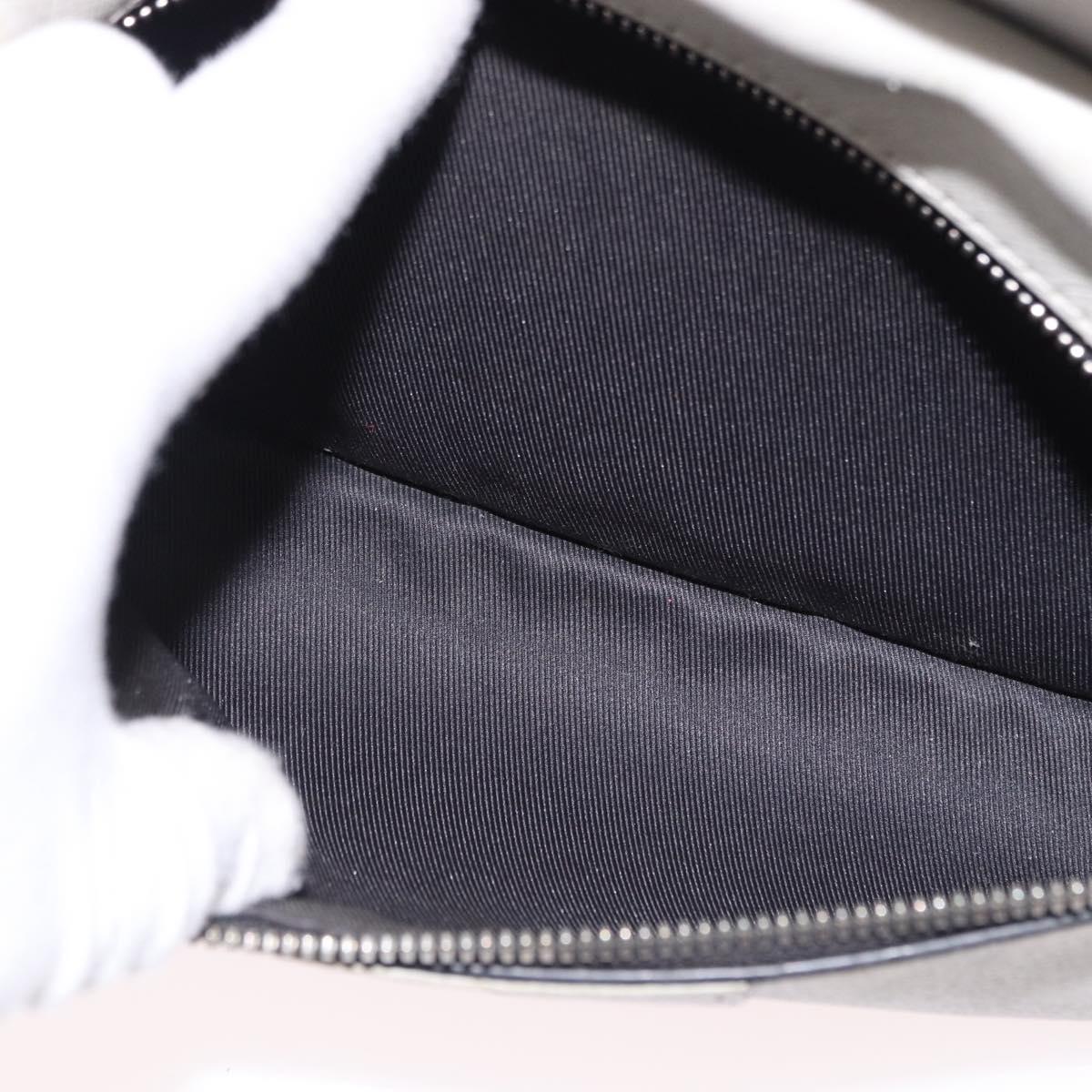 LOUIS VUITTON Tiger Lama Monogram Alpha Messenger Bag White M31069 Auth 190942