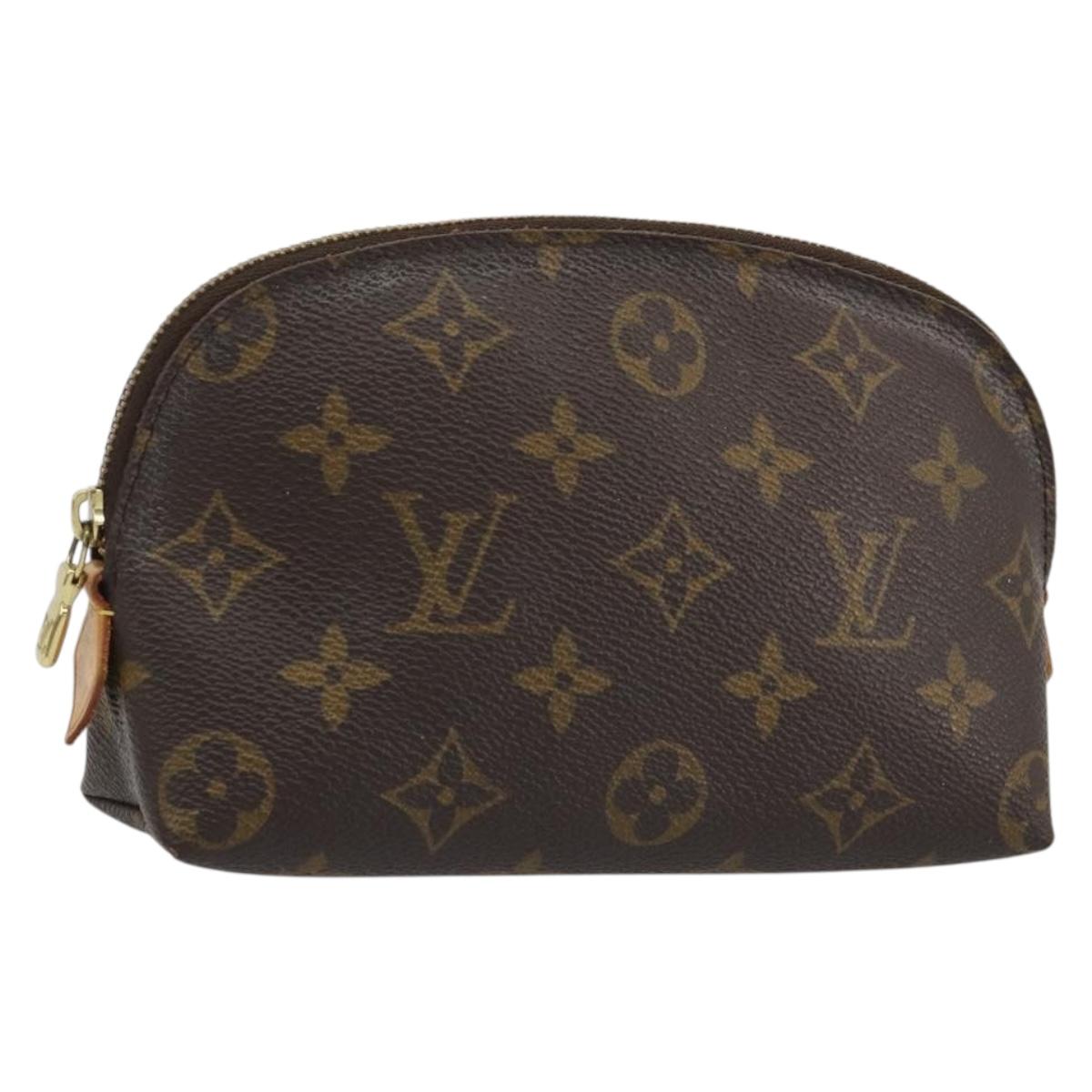 LOUIS VUITTON Monogram Pochette Cosmetic PM Pouch M43998 LV Auth 190943