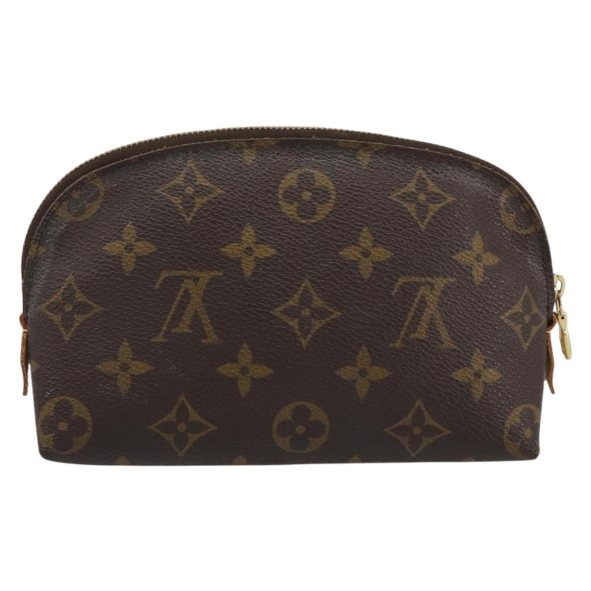 LOUIS VUITTON Monogram Pochette Cosmetic PM Pouch M43998 LV Auth 190943
