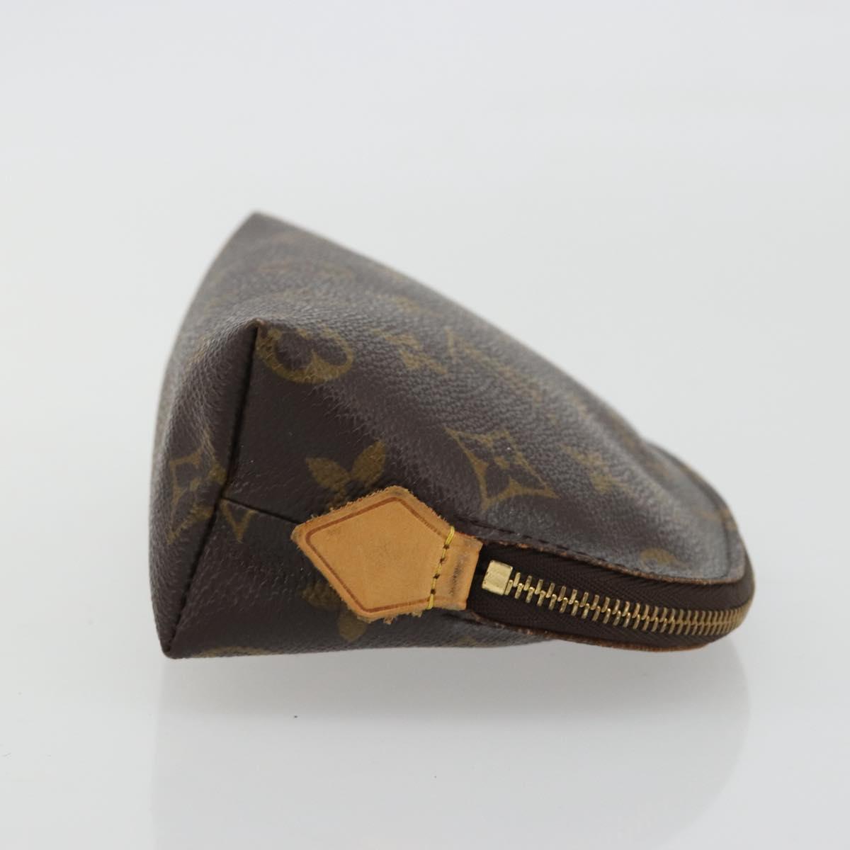 LOUIS VUITTON Monogram Pochette Cosmetic PM Pouch M43998 LV Auth 190943
