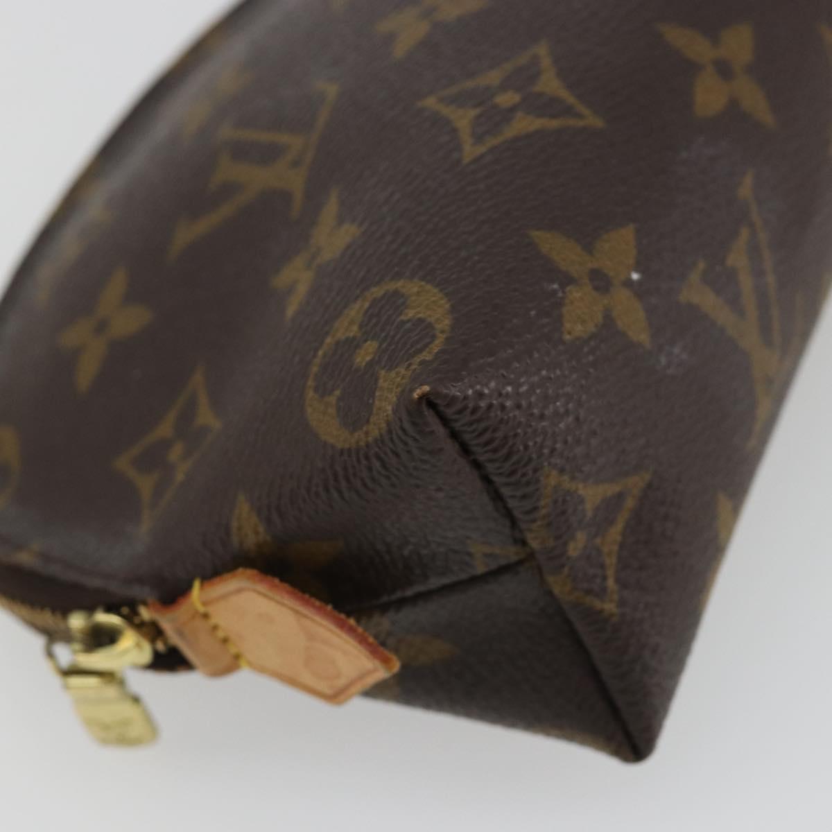 LOUIS VUITTON Monogram Pochette Cosmetic PM Pouch M43998 LV Auth 190943