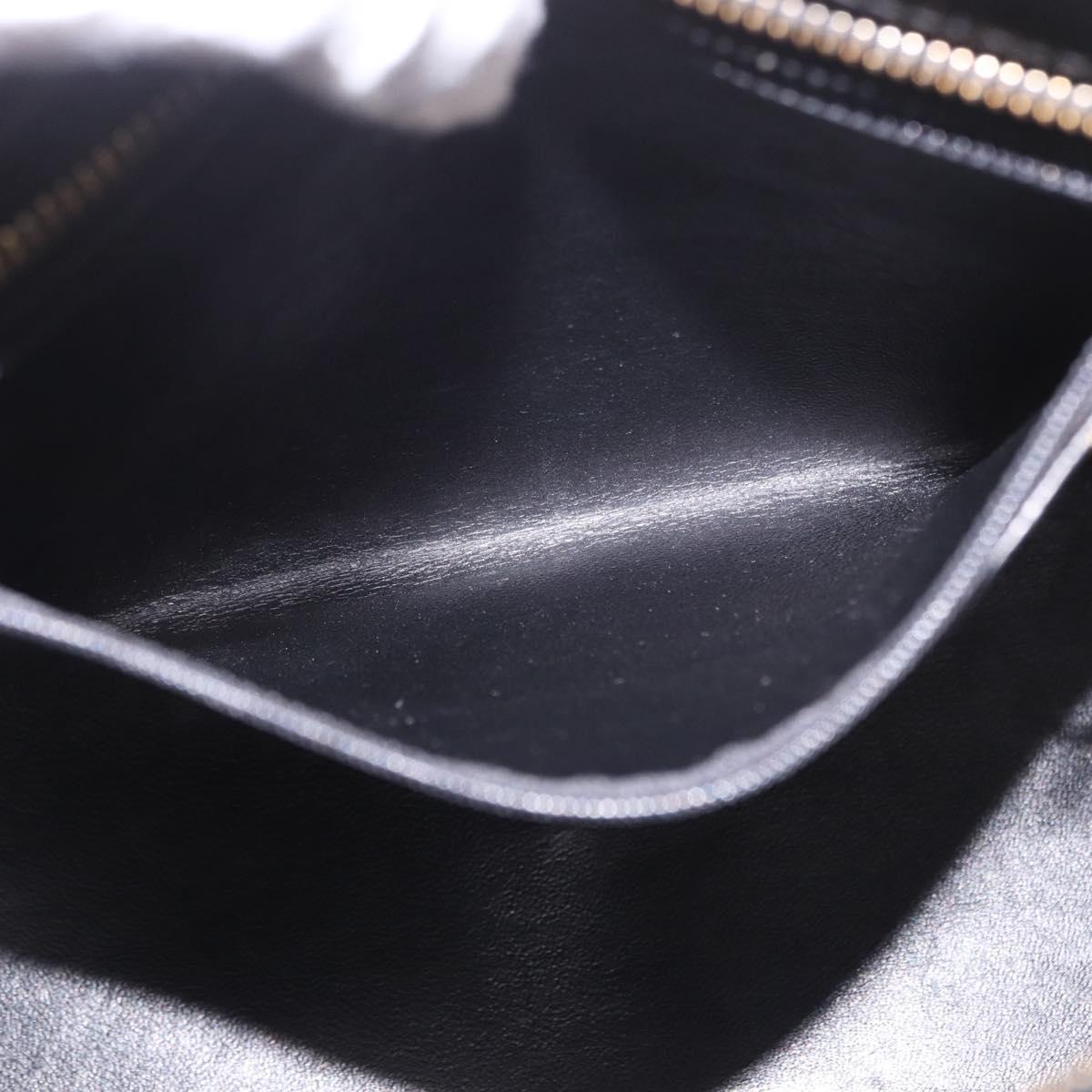 CHANEL Reissue Tote Bag Patent Black Gold CC Auth 190951