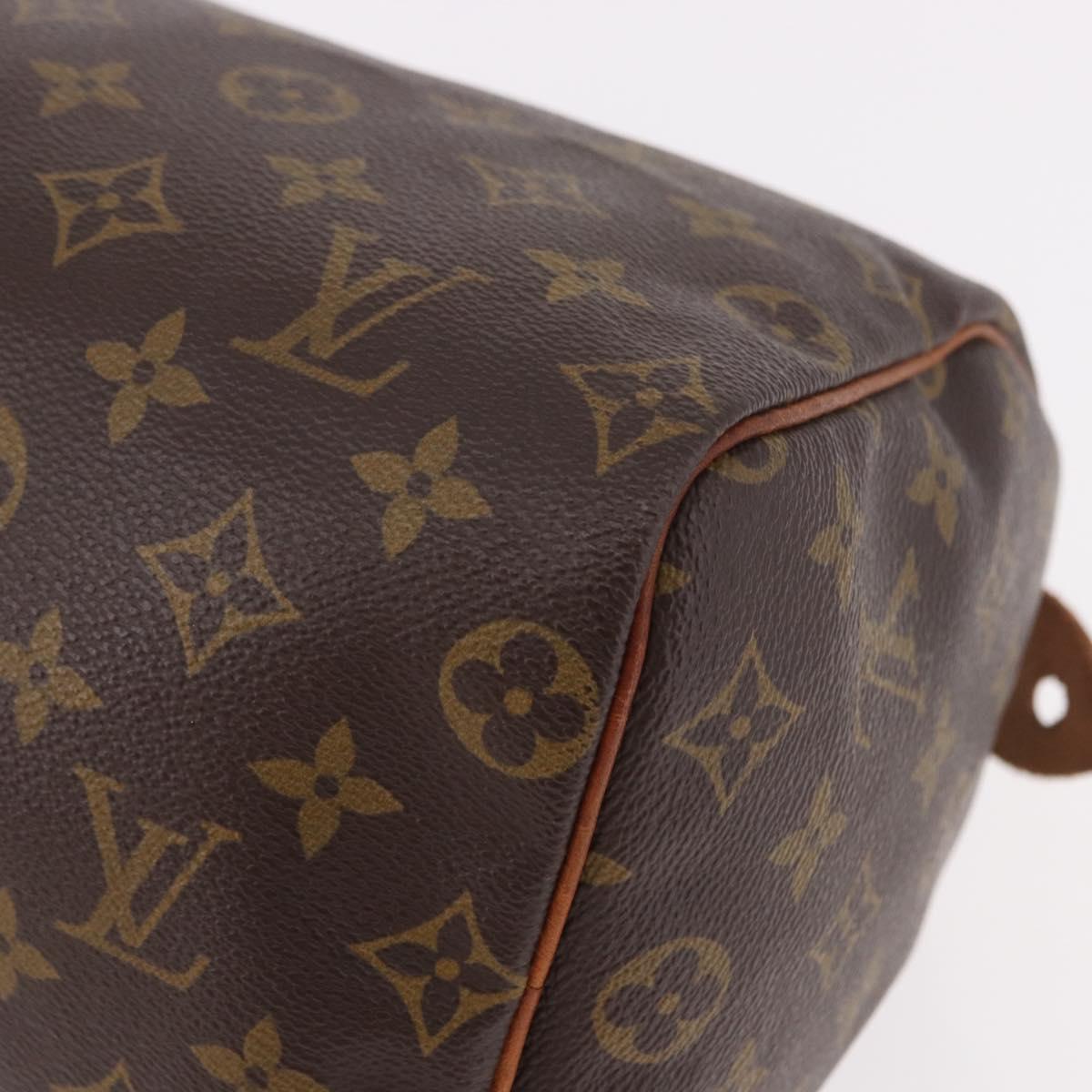 LOUIS VUITTON Monogram Speedy 25 Hand Bag M41528 LV Auth 190955A
