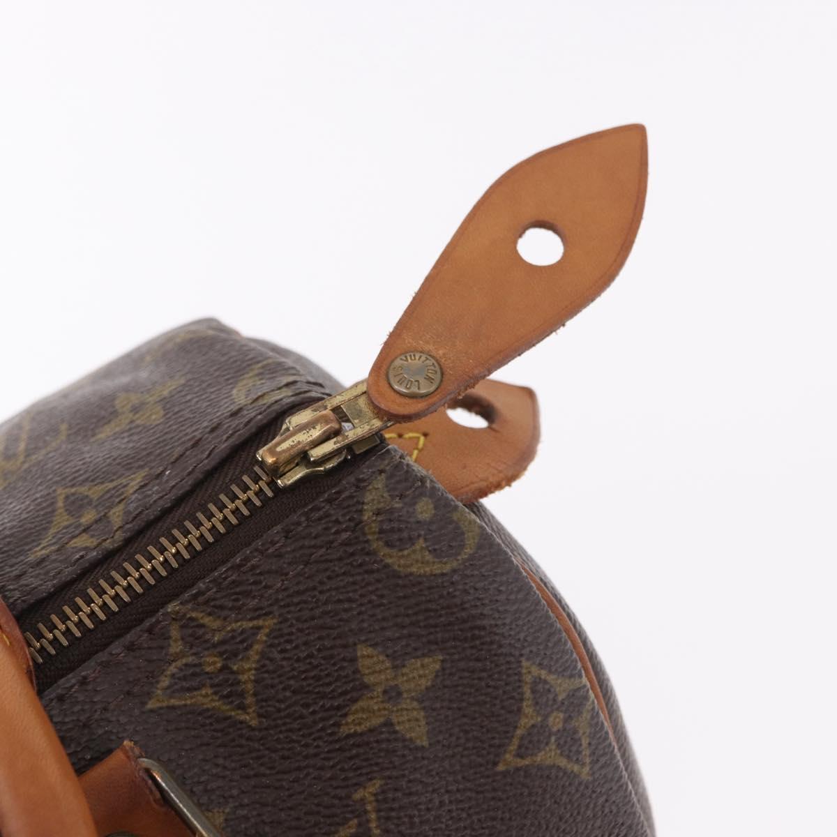 LOUIS VUITTON Monogram Speedy 25 Hand Bag M41528 LV Auth 190955A