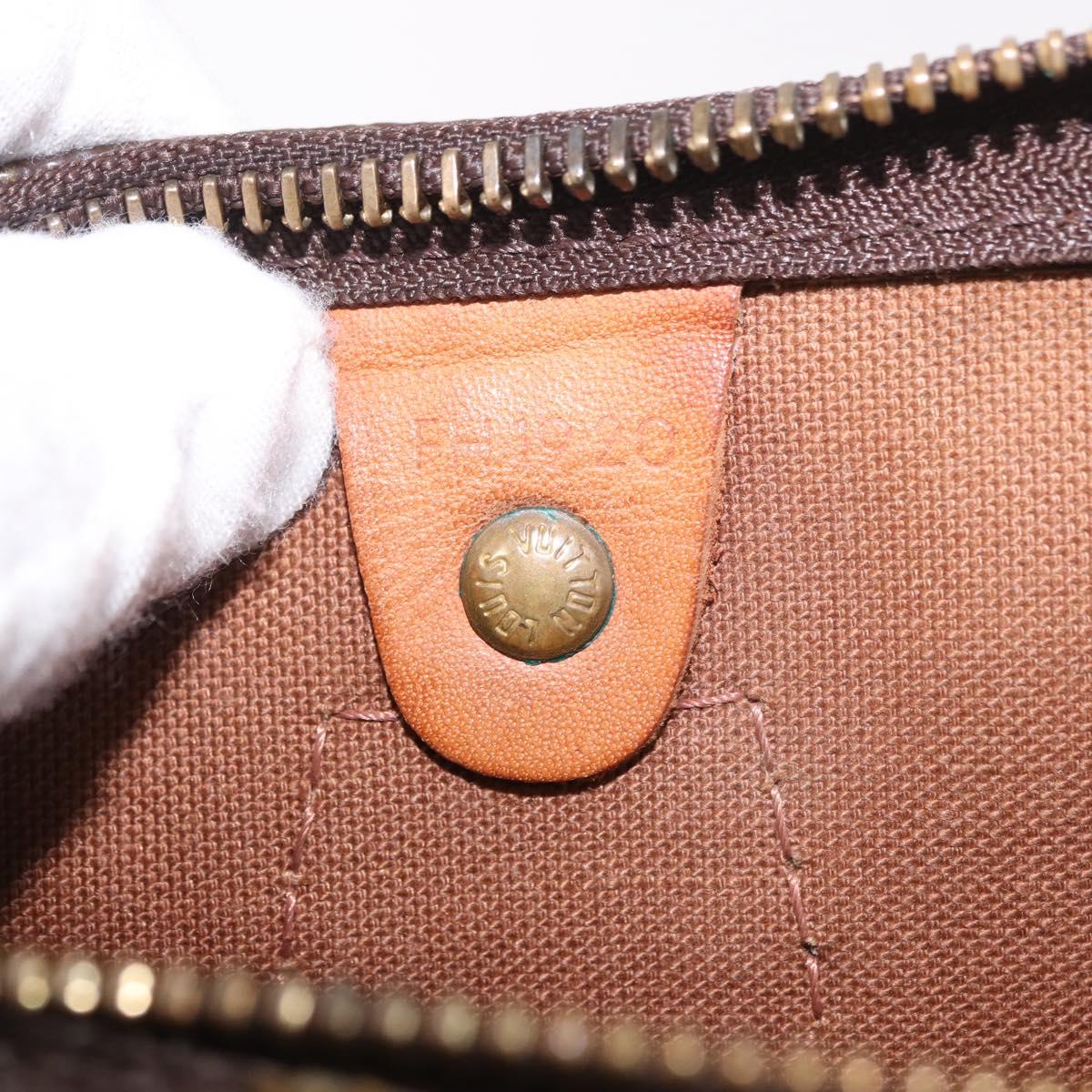 LOUIS VUITTON Monogram Speedy 25 Hand Bag M41528 LV Auth 190955A