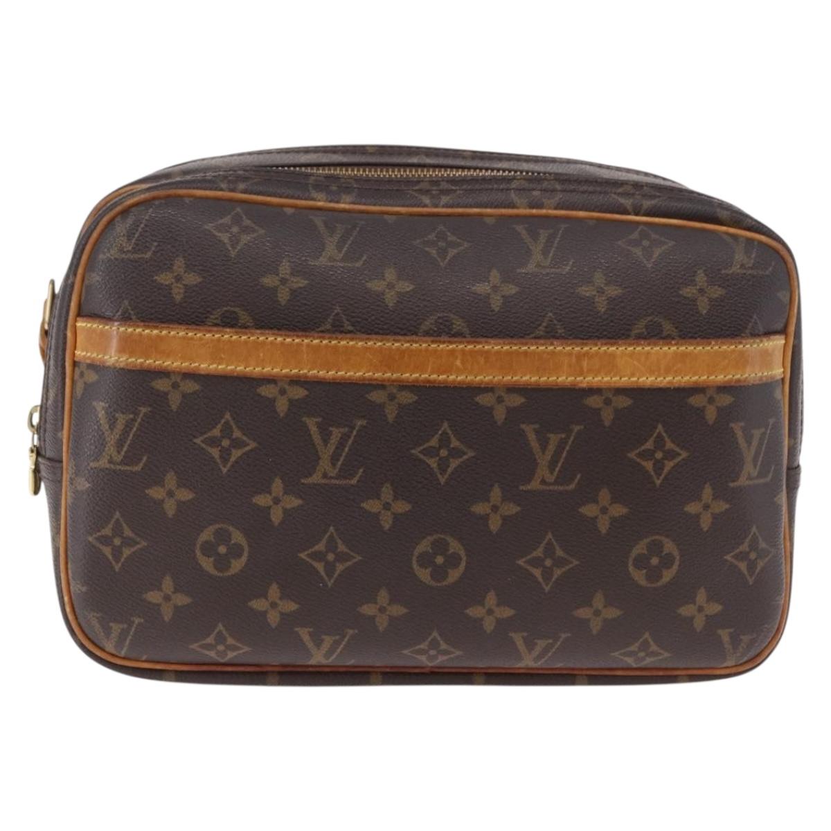 LOUIS VUITTON Monogram Reporter PM Shoulder Bag M45254 LV Auth 190957A