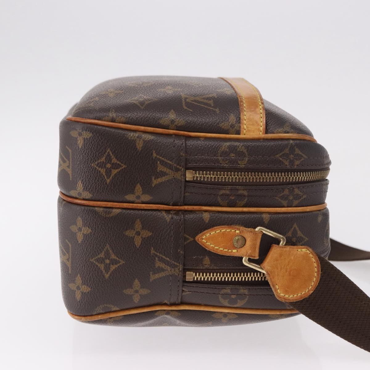 LOUIS VUITTON Monogram Reporter PM Shoulder Bag M45254 LV Auth 190957A