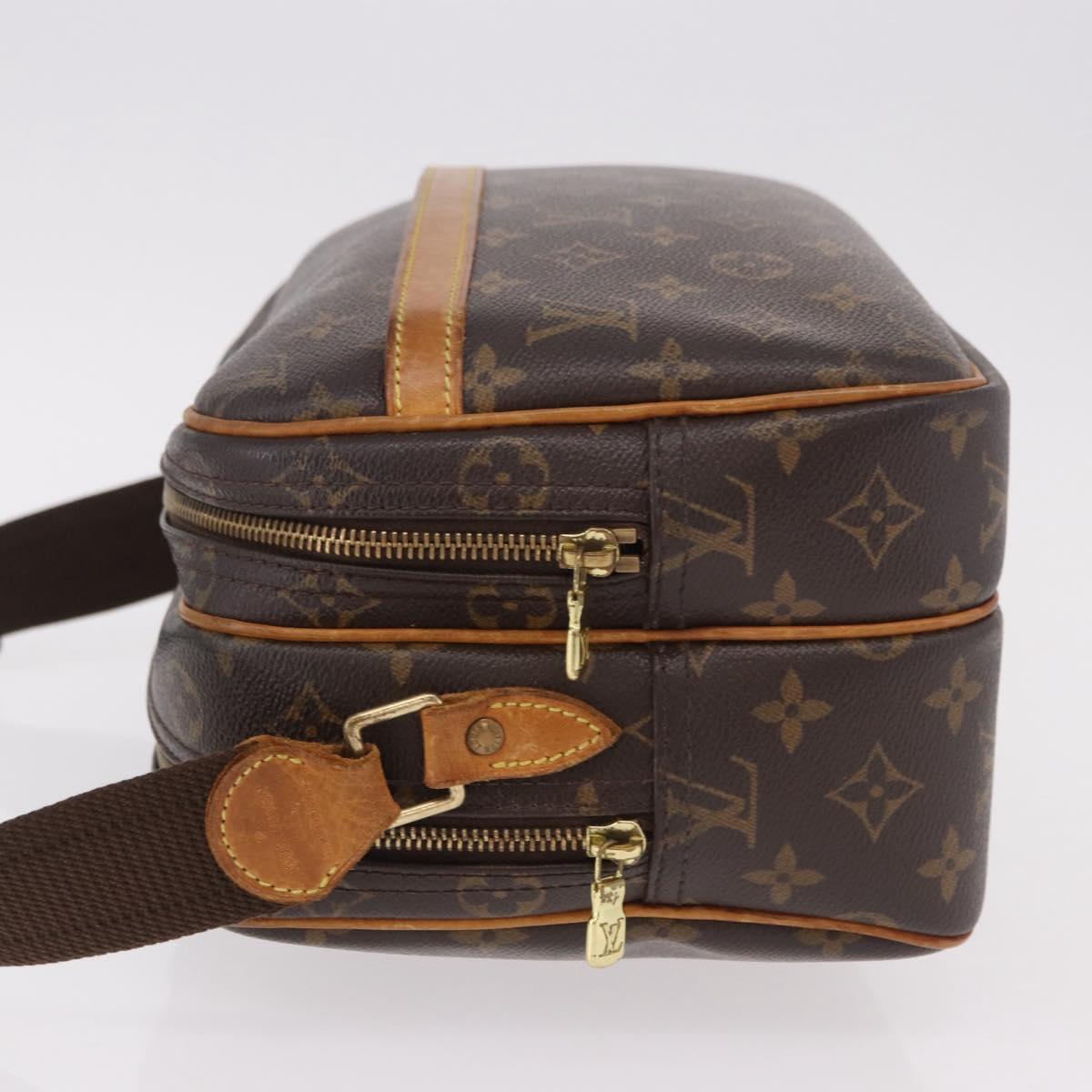 LOUIS VUITTON Monogram Reporter PM Shoulder Bag M45254 LV Auth 190957A