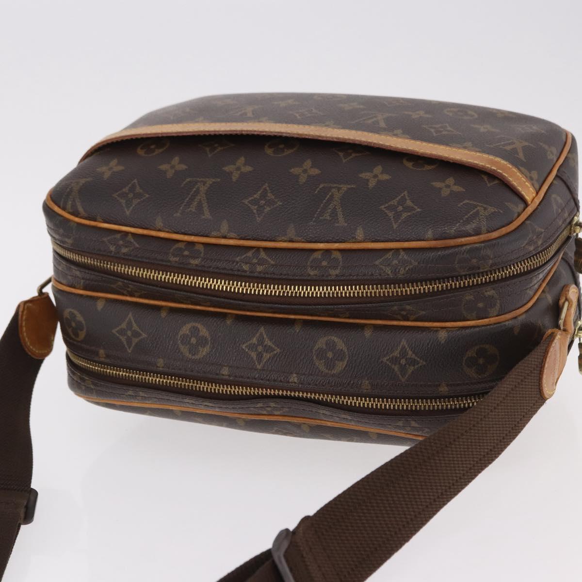 LOUIS VUITTON Monogram Reporter PM Shoulder Bag M45254 LV Auth 190957A
