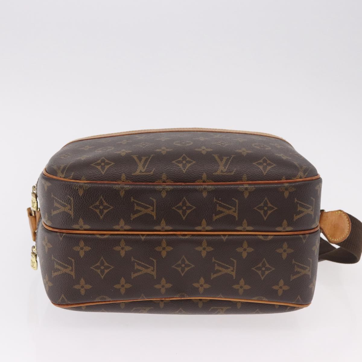 LOUIS VUITTON Monogram Reporter PM Shoulder Bag M45254 LV Auth 190957A