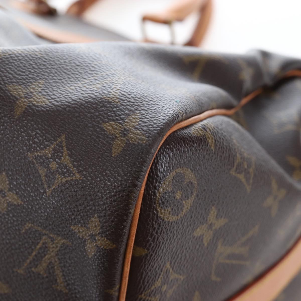 LOUIS VUITTON Monogram Keepall Bandouliere 45 Boston Bag M41418 LV Auth 190958V