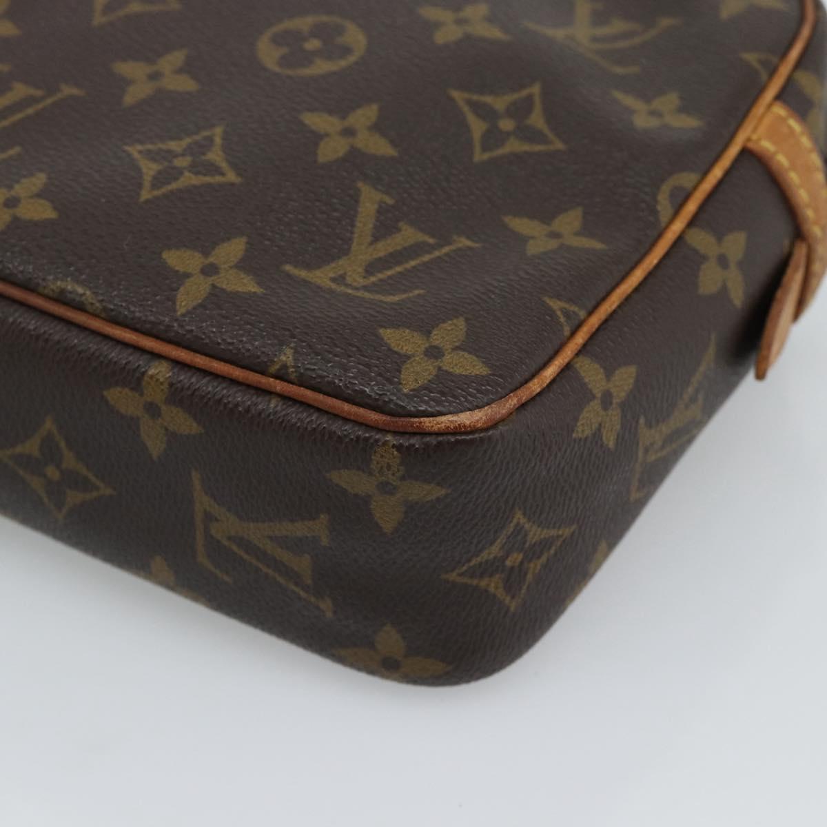 LOUIS VUITTON Monogram Compiegne 23 Clutch Bag M51847 LV Auth 190959A