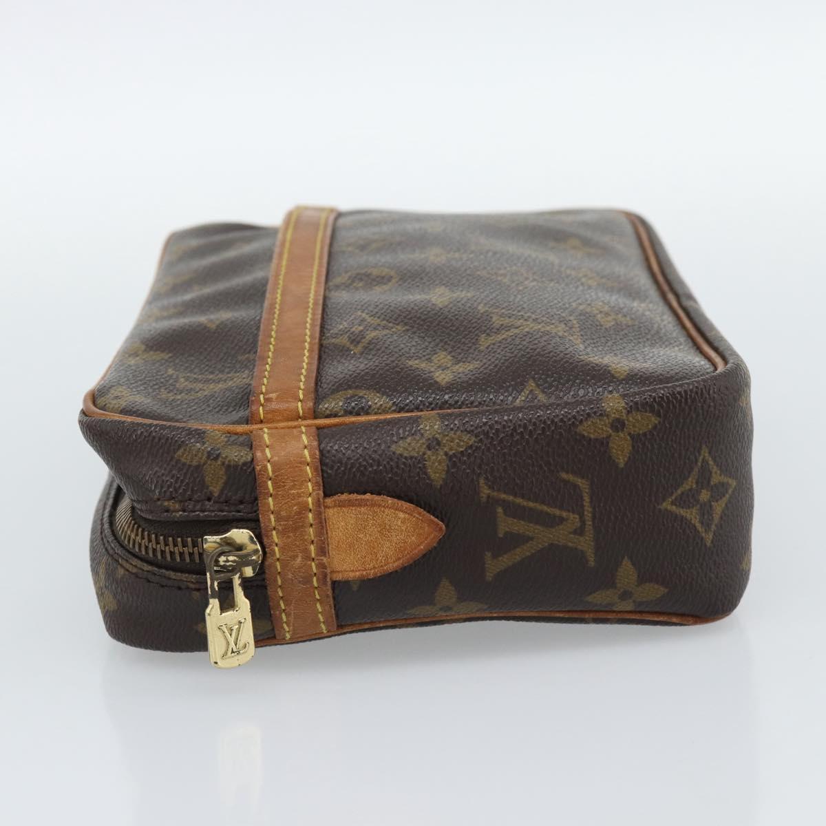 LOUIS VUITTON Monogram Compiegne 23 Clutch Bag M51847 LV Auth 190959A