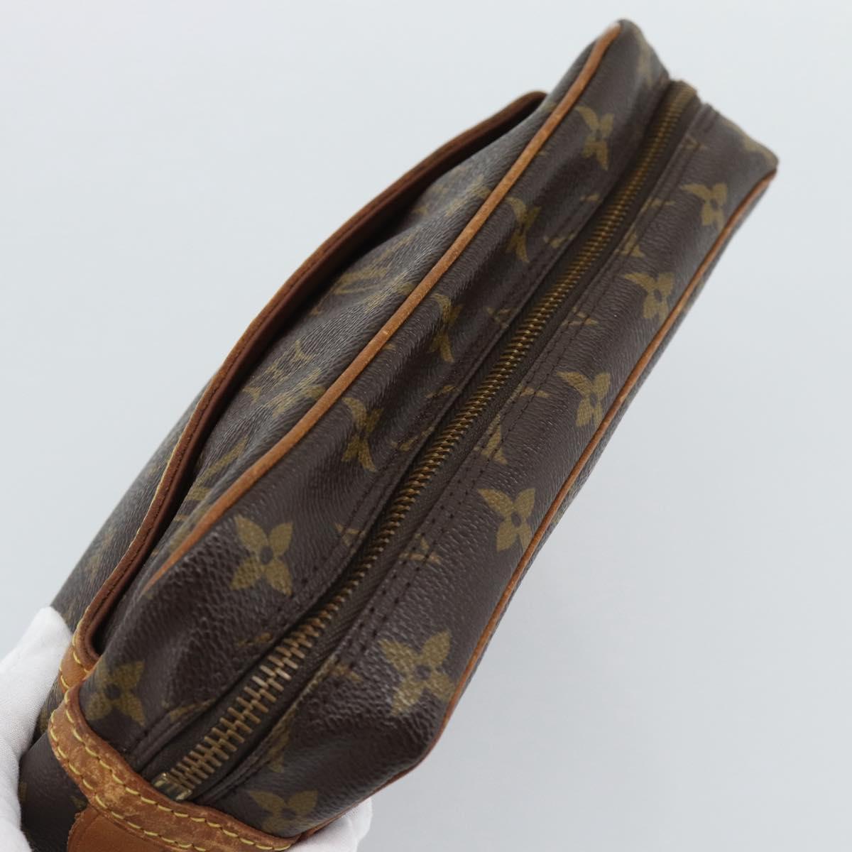 LOUIS VUITTON Monogram Compiegne 23 Clutch Bag M51847 LV Auth 190959A